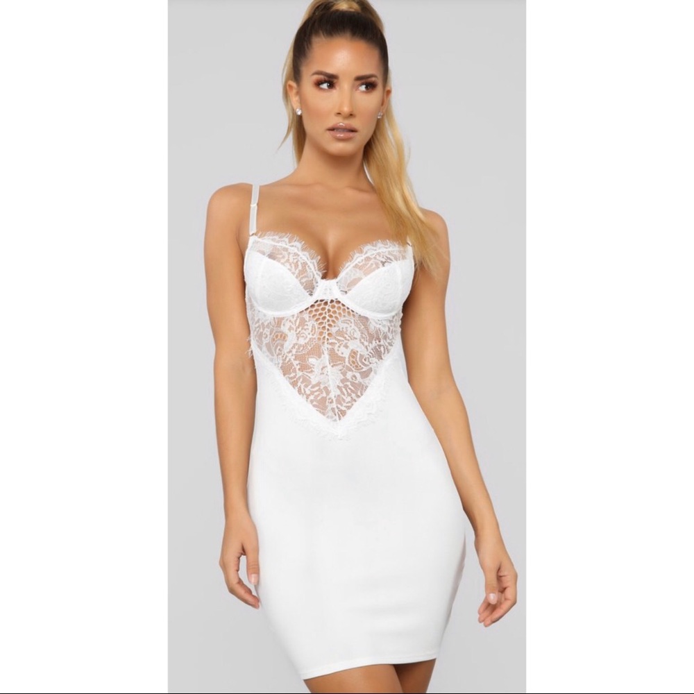 White Club Dress